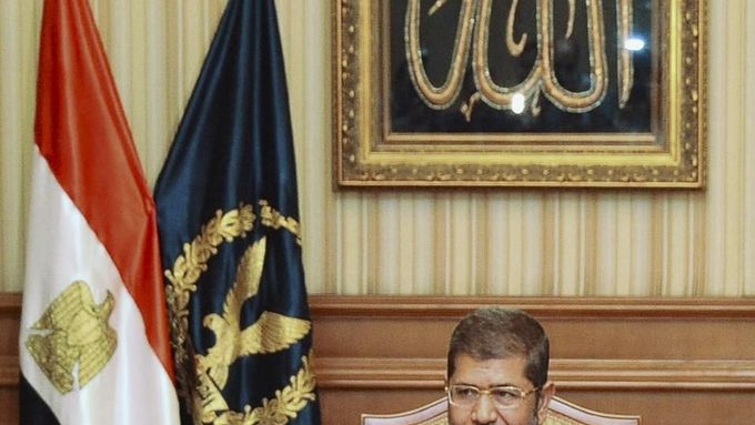 První demokraticky zvolený prezident Egypta Muhammad Mursí.