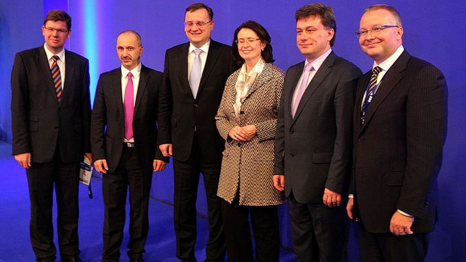 (Staro)nové vedení ODS z listopadu 2011.