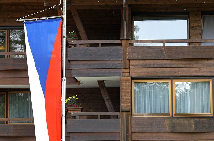 Fotbalová reprezentace dorazila do Seefeldu