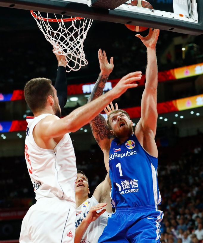 basketbal, MS 2019, Česko - Srbsko, Patrik Auda