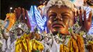 Revellers from the Vila Isabel samba school