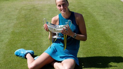 Petra Kvitová ve finále turnaje v Birminghamu