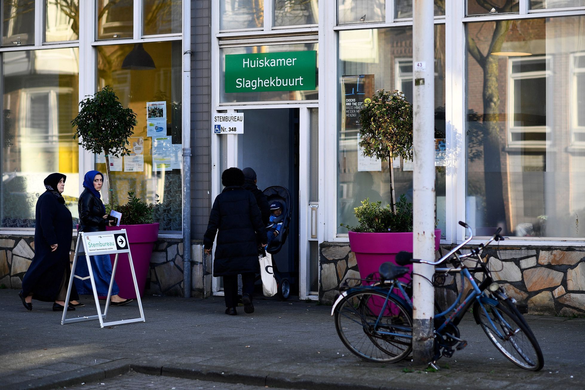 Muslimské voličky v Rotterdamu