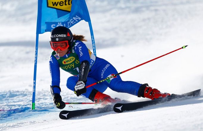 SP 2017-18, obří slalom Ž (Sölden): Sofia Goggiaová