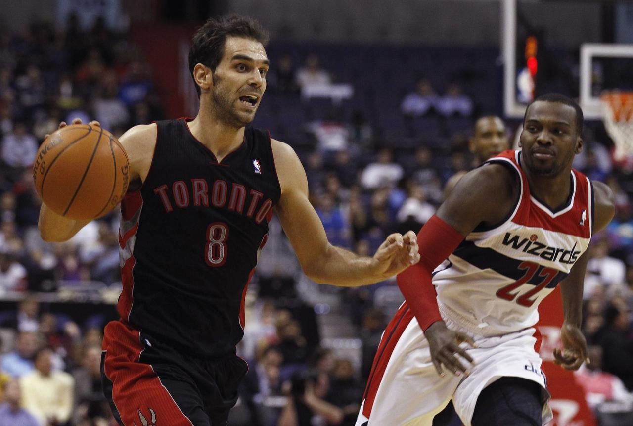 Jose Calderon a Shelvin Mack (Washington - Toronto)