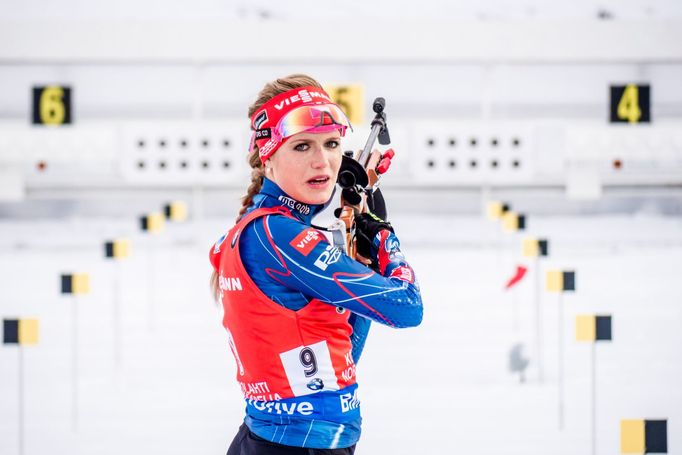 MS v biatlonu 2015, sprint Ž: Gabriela Soukalová