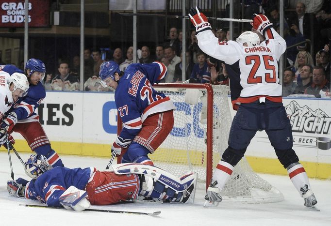 Rangers - Capitals, 2. zápas série