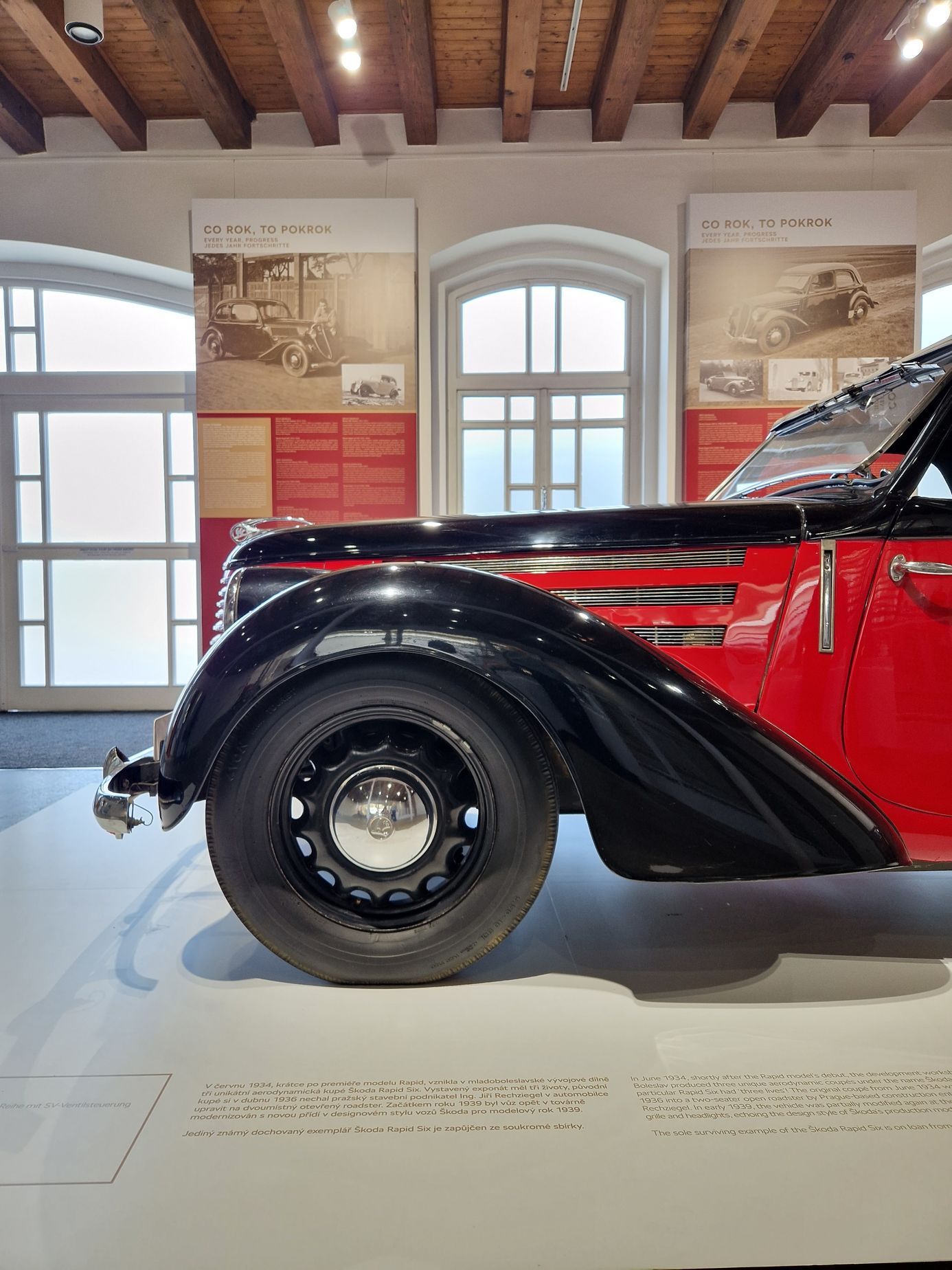 Škoda Muzeum výstava Popular a Rapid