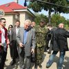 Prezident navštívil Lahovičky postižené povodní