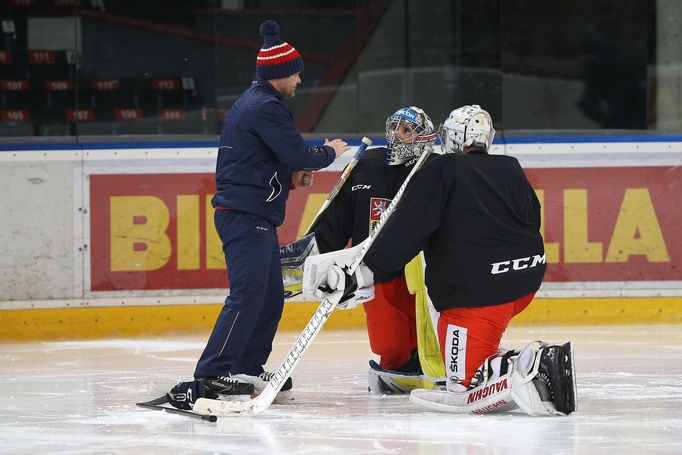 Petr Jaroš, Pavel Francouz a Patrik Bartošák