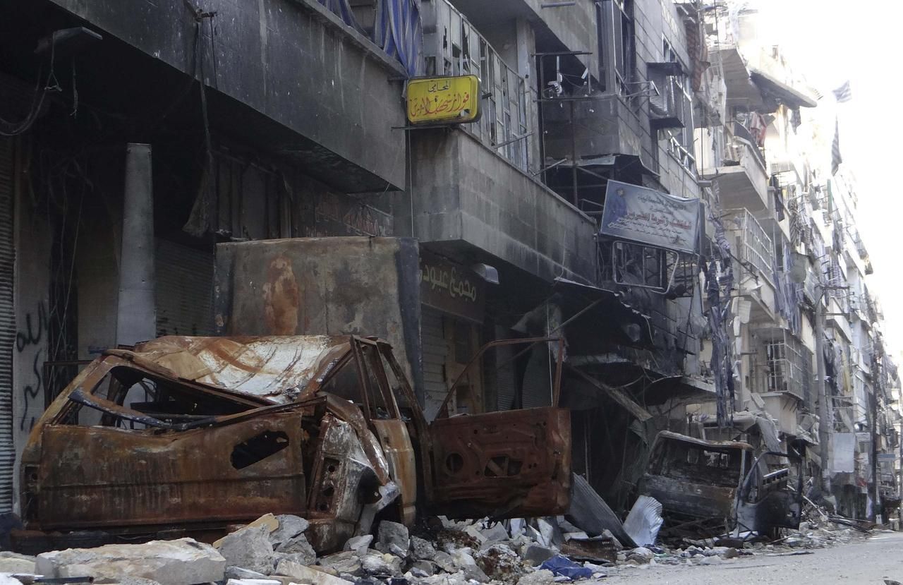 Sýrie Aleppo