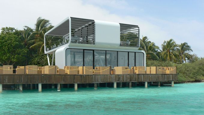 Ekologický panelový domek nainstalují za pár minut. Stát může na pláži i vysoko v horách
