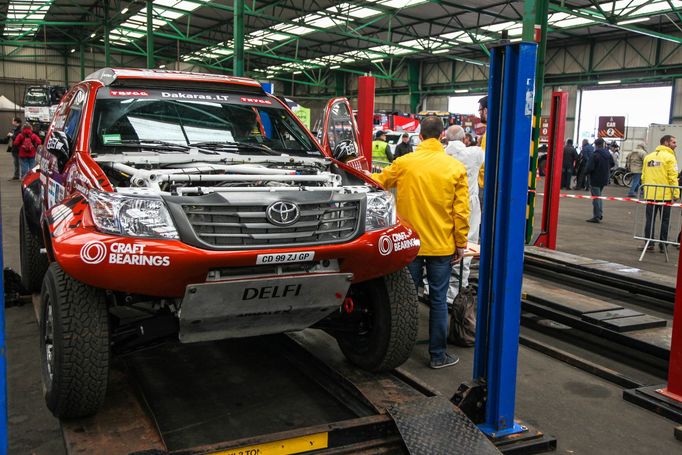 Rallye Dakar 2017, odjez z Le Havre