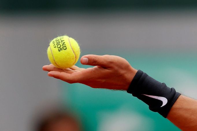 General view as Australia's Thanasi Kokkinakis