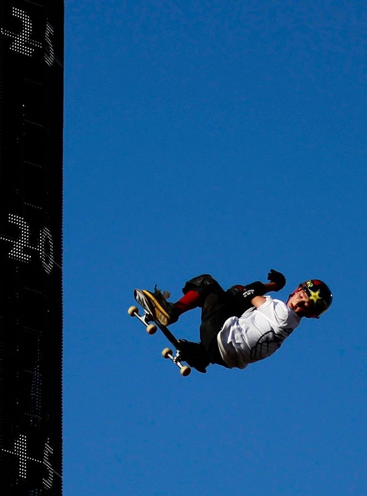 X-Games - skateboard - Big Air (Mitchie Brusco)