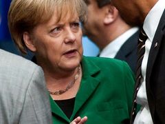 Nejtvrdší slova měla pro Obamu na summitu G20 německá kancléřka Angela Merkelová