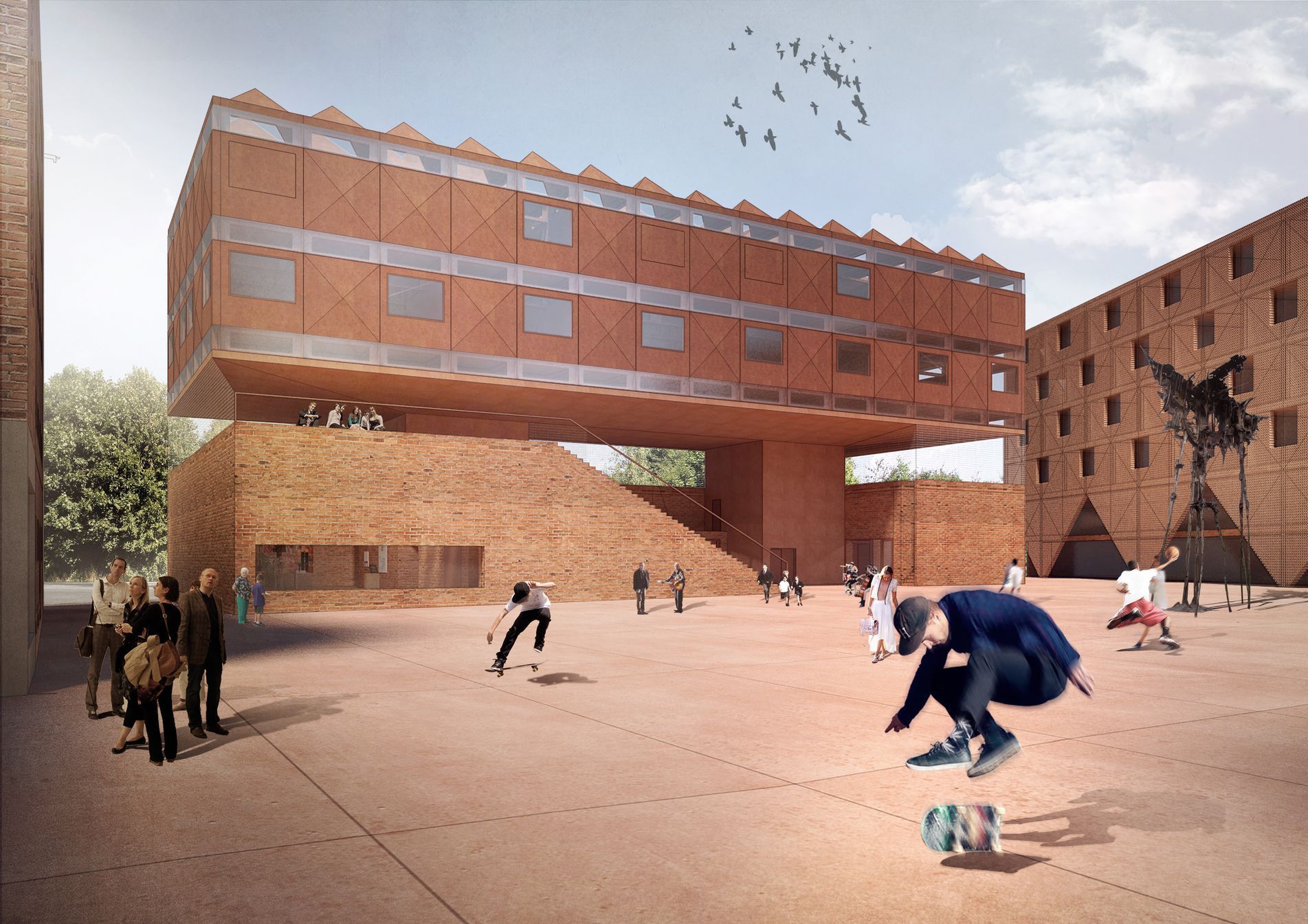 Automatické mlýny - Pardubice - vizualizace