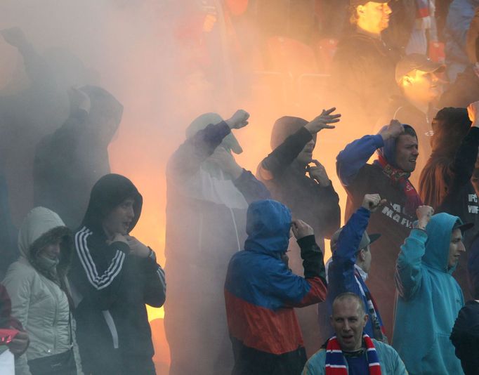 Finále poháru, Sparta-Plzeň: fanoušci