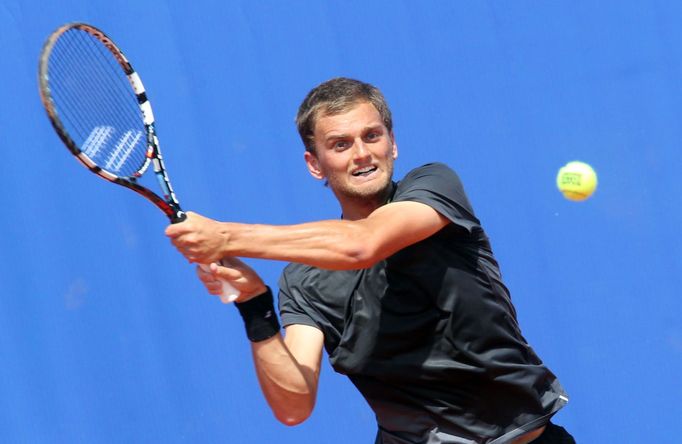 Tenis, Prague Open 2013, finále: Oleksandr Nedovjesov (vítěz)