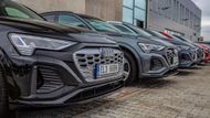 Nová maska připomíná nižší model e-tron GT