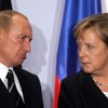 Angela Merkelová a Vladimir Putin
