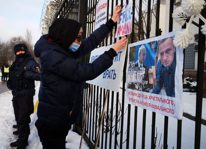 Protesty na podporu Alexeje Navalného