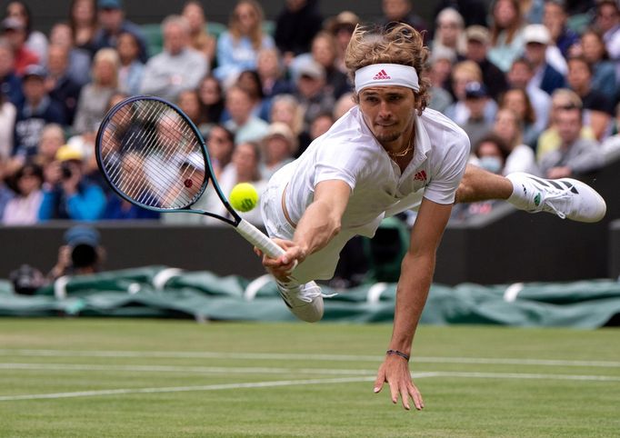 Wimbledon 2021, osmifinále (Alexander Zverev)