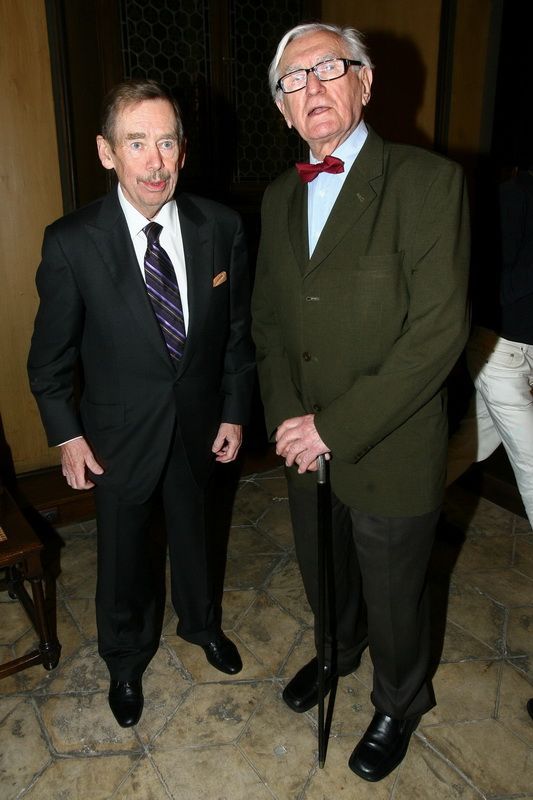 Václav Havel převzal cenu Franze Kafky