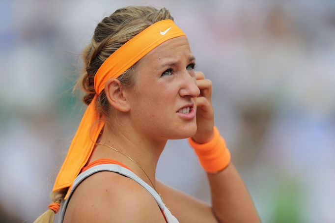 Viktoria Azarenková na French open 2013