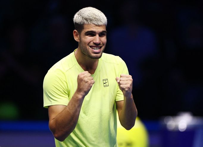 Carlos Alcaraz na Turnaji mistrů 2025