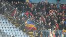 EL, Slovan-Sparta: řádění fanoušků