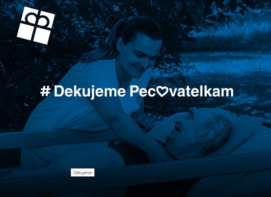 Sbírka Děkujeme pečovatelkám