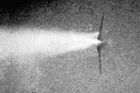 Unikátní záznam "fotokulometu" ze vzdušného souboje a sestřelení stíhačky německého luftwaffe.