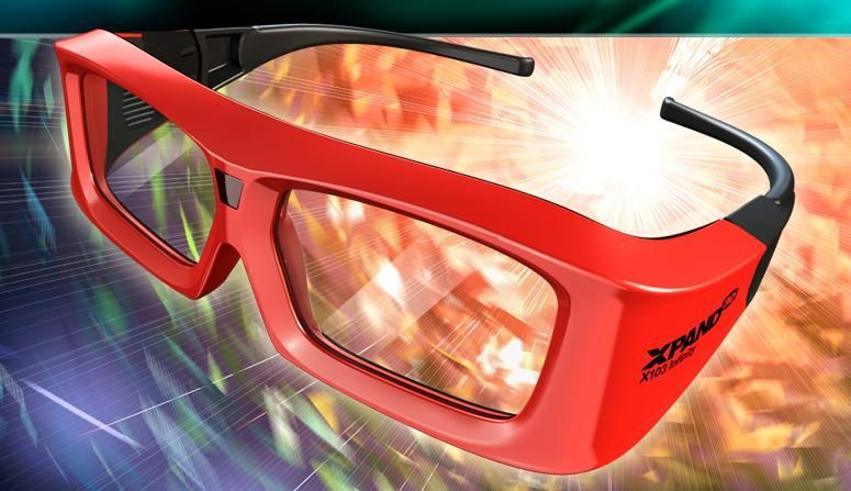 3D brýle značky Xpand