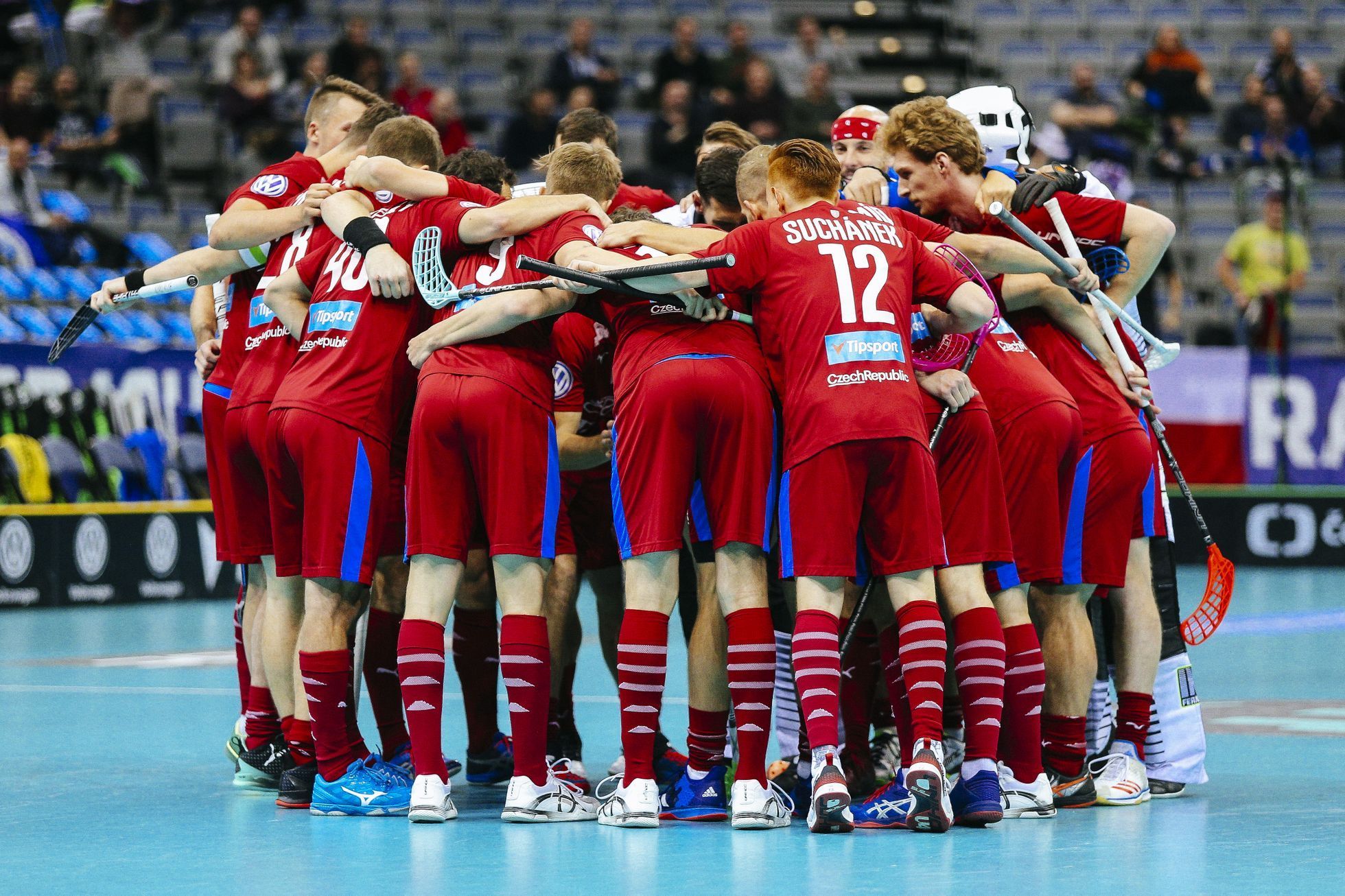 MS ve florbale 2018: Česko - Dánsko, čtvrtfinále: Český tým