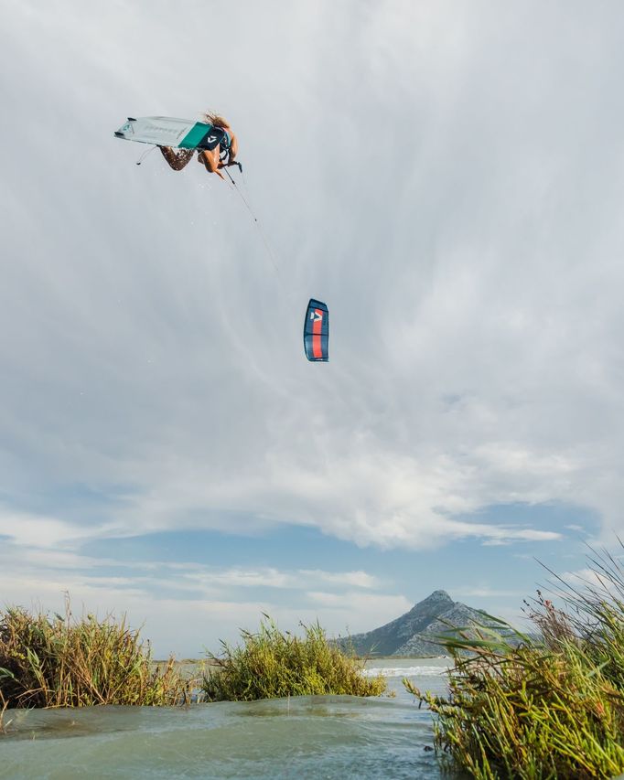 Paula Novotná, kitesurfing, kiteboarding