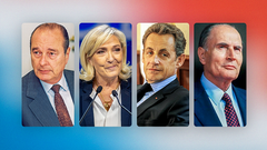Medailonek francouzských politiků - Ikona, poutak