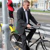 Náměstek ministra na kole