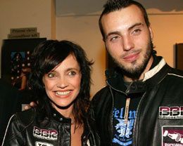 Lucie Bílá se svým přítelem Vaškem Bártou.