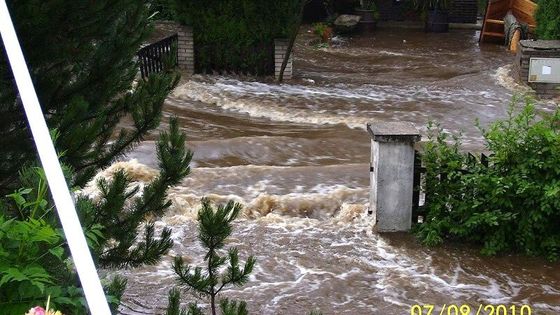 Fotky srpnových záplav od čtenářů Aktuálně.cz