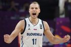 Basketbalová paráda. Slovinci porazili Srby a slaví svůj první evropský titul v dějinách