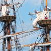 Jednorázové užití / Fotogalerie / Návrat nově zrekonstruovaná historické plachetnice Mayflower II / R