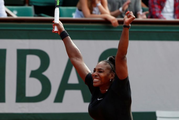 Serena Williamsová v prvním kole French Open 2018