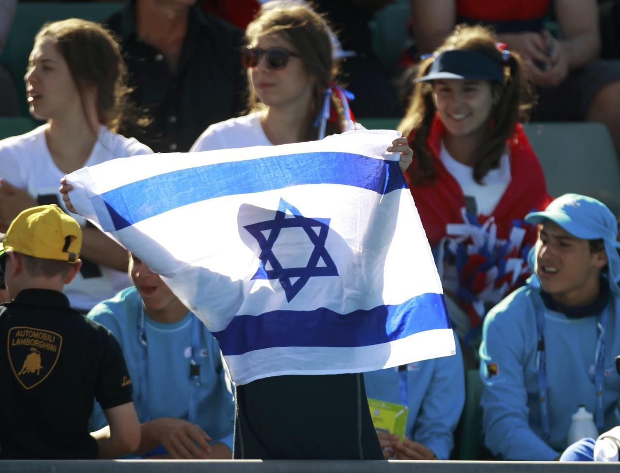 Australian Open 2012: fanoušci Izreal