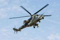 V Náměšti nad Oslavou havaroval bitevní vrtulník. Nehoda se obešla bez zranění