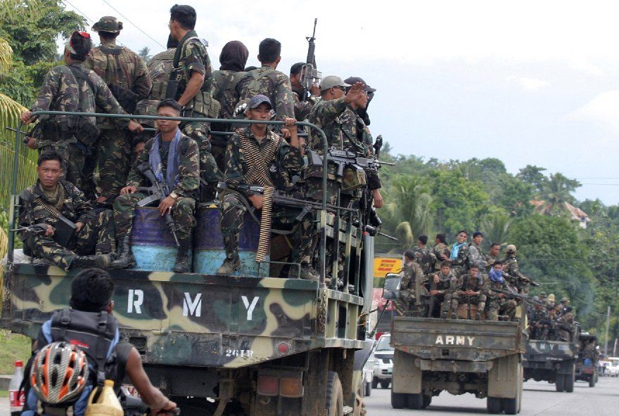 Filipínská armáda na Mindanau