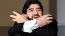 Diego Maradona přijel do Itálie