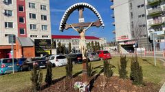Dubnica nad Váhom, centrum slovenského obranného průmyslu (3. 2. 2025).