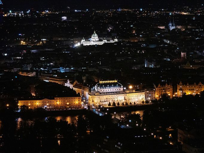 Večerní Praha. Fotozápisník Tomáše Vocelky