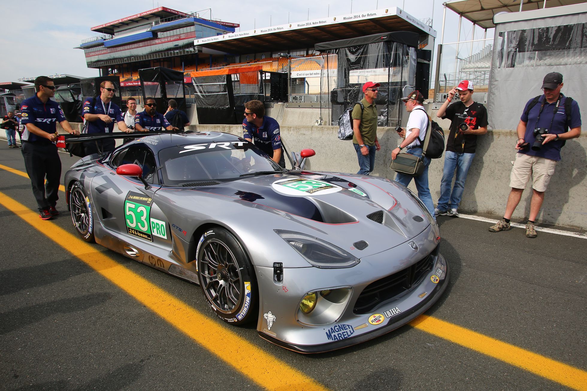 Le Mans 2013, testy: Viper GTS-R